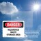 Signmission Hazardous Waste Storage Area Danger Sign, Plastic, 10in W x 7in L, 2PK OS-2PACK-DS-P-710-L-2406 - alternate 2
